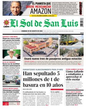 Cover of El Sol de San Luis Potosi