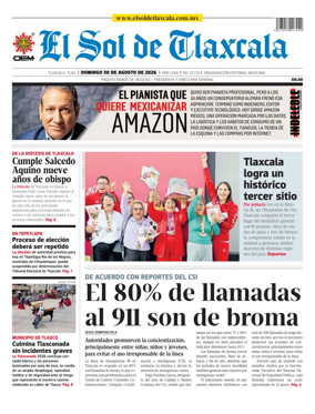 Cover of El Sol de Tlaxcala