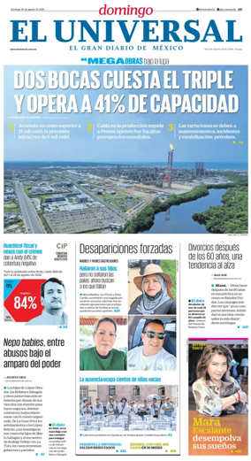 Cover of El Universal