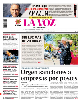 Cover of La Voz de la Frontera