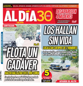 Cover of Periodico Al Dia (Celaya)