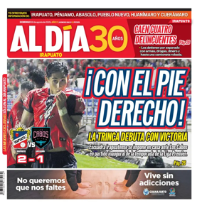Cover of Periodico Al Dia (Irapuato)