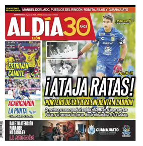 Cover of Periodico Al Dia (Leon)