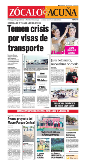 Cover of Zocalo Acuna