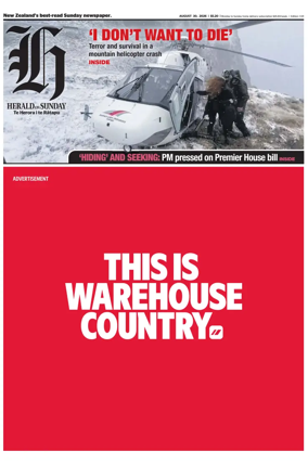 Cover of Herald on Sunday