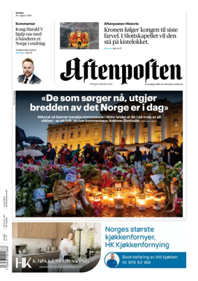 Cover of Aftenposten