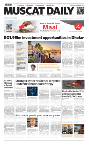 Cover of Muscat Daily