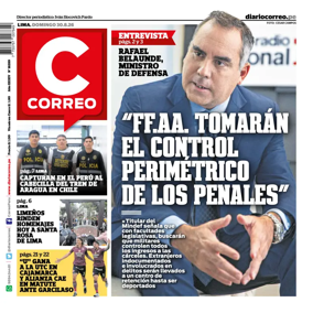Cover of Diario Correo