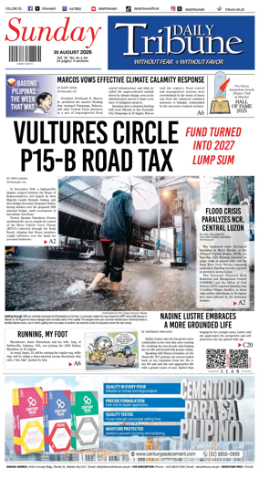 Cover of Daily Tribune (Philippines)