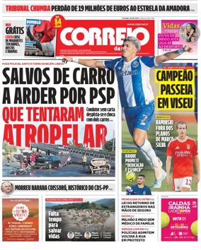 Cover of Correio da Manha Weekend