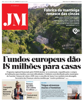 Cover of Jornal Madeira