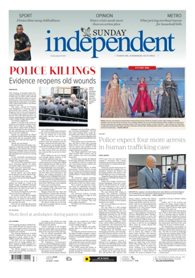 Cover of The Sunday Independent