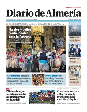 Cover of Diario de Almeria
