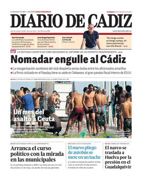 Cover of Diario de Cadiz