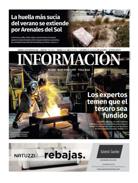 Cover of Diario Informacion (Elche y Vega Baja)