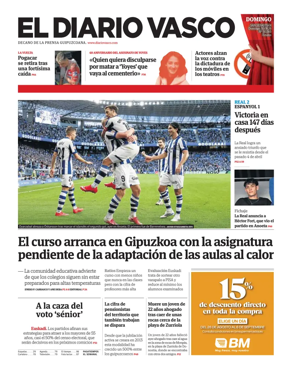 Cover of Diario Vasco (Tolosa-Goierri)