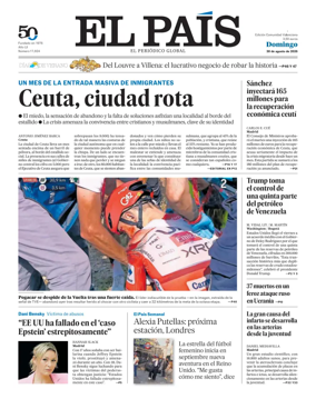 Cover of EL PAIS Valencia