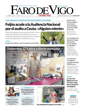Cover of Faro de Vigo (Ourense)
