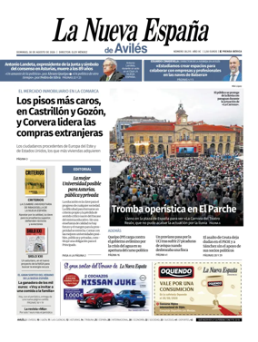 Cover of La Nueva Espana (Aviles)