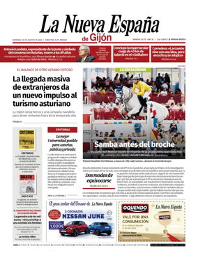 Cover of La Nueva Espana (Gijon)