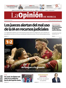 Cover of La Opinion de Murcia