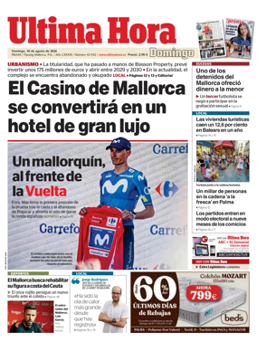 Cover of Ultima Hora