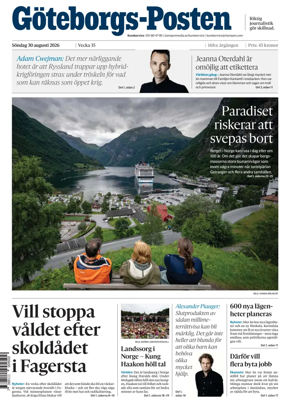 Cover of Goteborgs-Posten