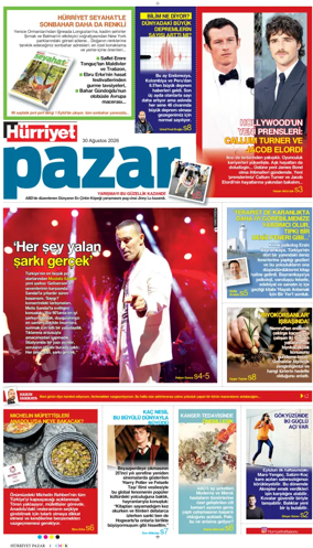 Cover of Hurriyet - Pazar