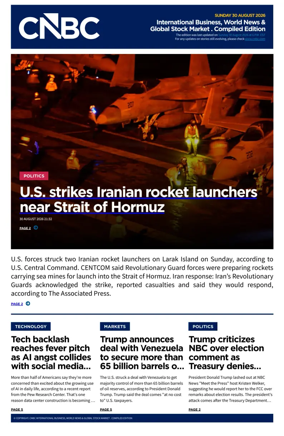 Cover of CNBC