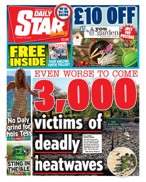 Cover of Daily Star Sunday