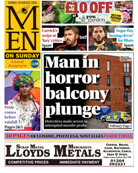 Cover of Manchester Evening News