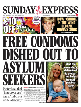 Cover of Sunday Express