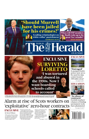 Cover of The Herald (Scotland)