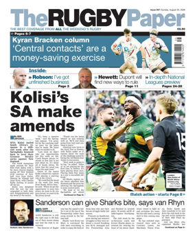 Cover of The Rugby Paper