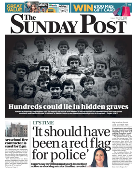 Cover of The Sunday Post (Central Edition)