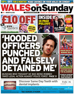 Cover of Wales On Sunday