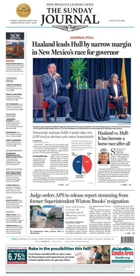 Cover of Albuquerque Journal