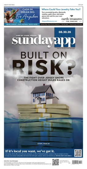 Cover of Asbury Park Press