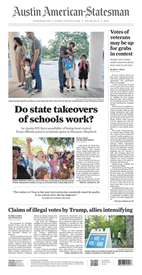 Cover of Austin American-Statesman