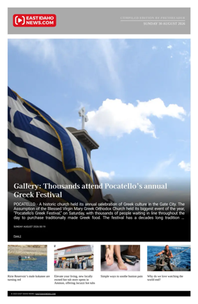Cover of East Idaho News