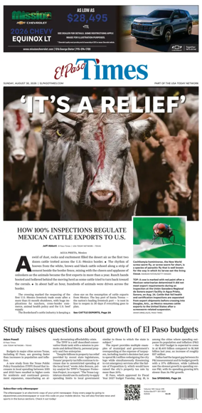 Cover of El Paso Times