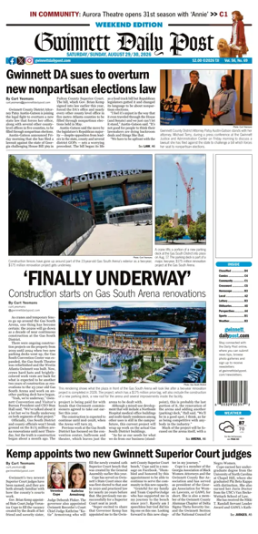 Cover of Gwinnett Daily Post