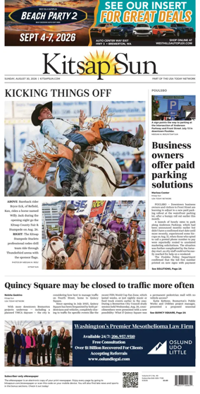 Cover of Kitsap Sun