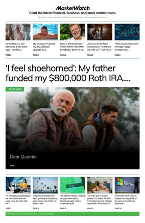 Cover of Market Watch