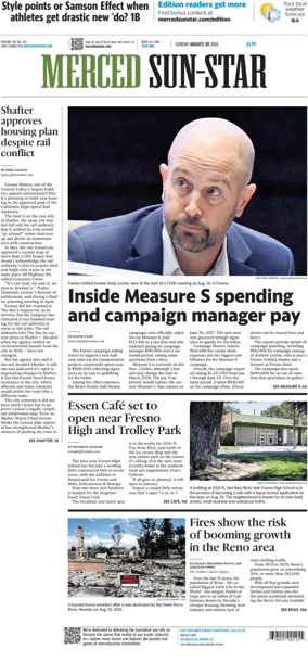 Cover of Merced Sun-Star (Weekend)