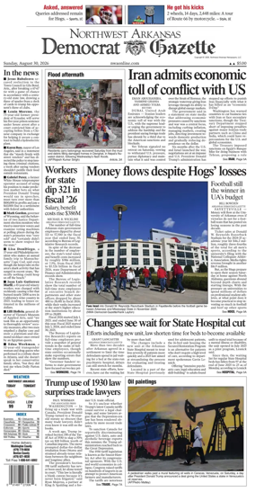 Cover of Northwest Arkansas Democrat-Gazette