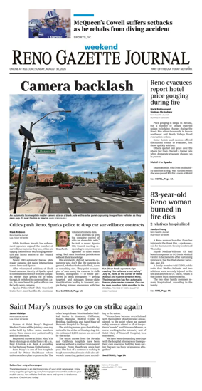 Cover of Reno Gazette Journal