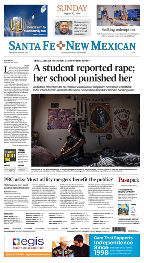 Cover of Santa Fe New Mexican
