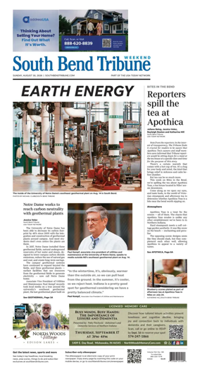 Cover of South Bend Tribune