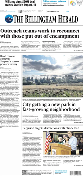 Cover of The Bellingham Herald (Sunday)